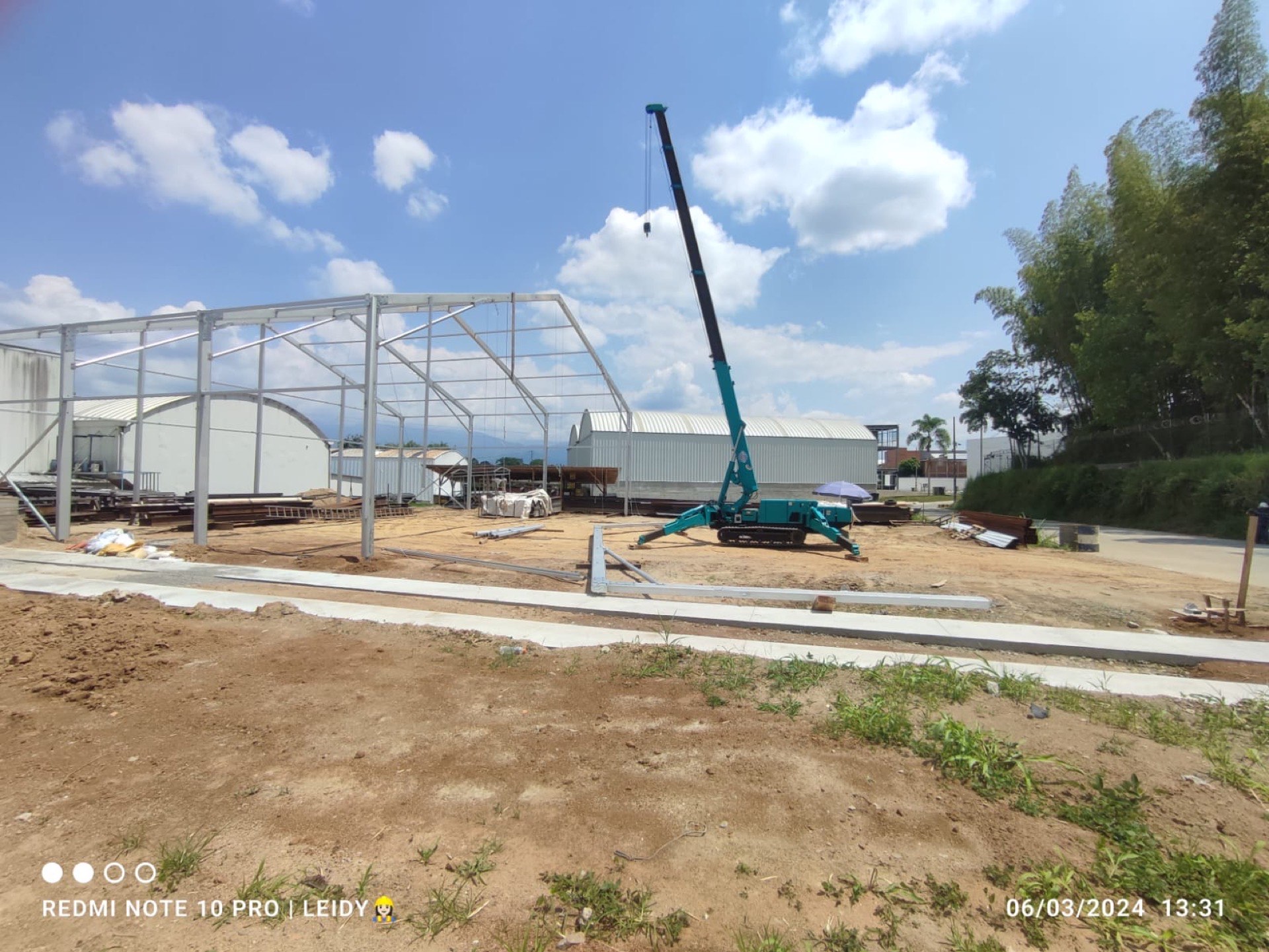 Bodega modular para granel